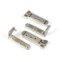 Invisible Door Hinge 3D Adjustable Heavy-Duty Concealed Hinge for Wooden Doors, Pivot Hinge
