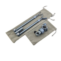 Ultralight Raft Fishing Rod Holder Multifunction Aluminum Fishing Rod Bracket Long Cast Stable for Lure Anglers