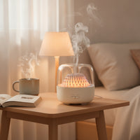 200ml Tabletop Humidifier Auto Shut-Shut down LED Light Mist Humidifier