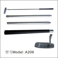 Indoor Golf Putting Practice Aid with Three-Section Putter