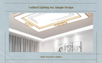 Dimmable LED flush mount light