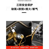 APG阿帕奇户外露营冰钓液化气取暖器室内天然气烤火炉子8000W大火
