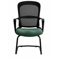 Adjustable Height Ergonomic Mesh Back Chair 360° Swivel Office Furniture 3D Support Quiet Casters for Telecommuting Workers, Students, Gamers, Meeting Room