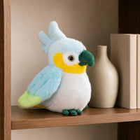 Parrot Stuffed Toy Gift Idea Parrot Stuffed Cute Decor for Desk