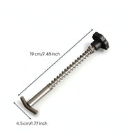 Feeder Rod with Black Knob Long-Lasting Feeder Trough Support Rod Reusable