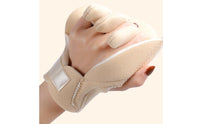 Supportive Hand Support Pad with Finger Separators Cushioned Foam Hand Splint with Wrist Strap Comfortable Finger Wrist Splint Ergonomic for Stroke Survivors