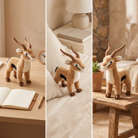 Standing Antelope Stuffed Toy | Soft, Antelope Stuffed Animal, for Bedroom
