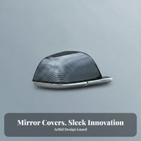Electric Vehicle Series 3 Side Mirror Cover Fit over Side Mirror Cap Contoured Car Part Smooth