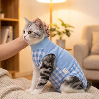 Cat Recovery Suit Body Suit, High Elastic Modal Pet Surgery Recovery Suit Abdominal
