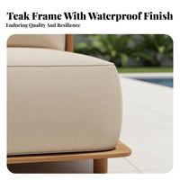 Weather-Resistant Rope-Woven Sofa and Armchair Set Water paddings Outdoor Furniture Modern Design Patio Seating Group Easy Maintenance for guest accommodation Businesses, Hotel Owners, Homeowners, Terrace, rearyard, waterside, Balcony
