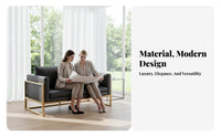 Modern Design Office Sofa and Coffee Table Set Professional Look Reception Seating Minimalist aesthetic Commercial Furnishing Space-Optimizing for Corporate Buyers, Business Owners, Interior Designers, Waiting Room