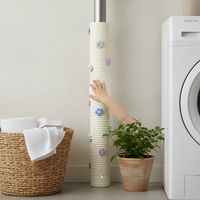 Pipe Decoration Cover with Sound Insulation for Air Conditioning and Gas Pipes