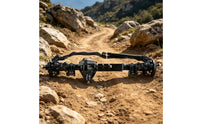 Front Axle Easy to Install RC Crawler Axle Realistic Mechanical Look Hobby Vehicle Part for Rock Crawling