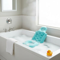 Full Body Bath Pillow Breathable Bathtub Backrest Cushion Adjustable for Adults