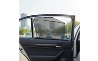 Auto-Retractable Windshield Space-Saving Retractable Car Glare-Reducing Car Window Shade with Metal Frame for Drivers, Commuters