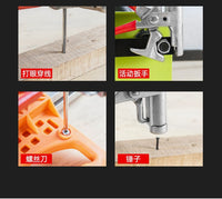 万能锤子用多功能一体钳子管钳扳手打铁钉钢钉神器手动打钉10合一