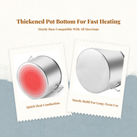 Double-sided stainless steel hot pot