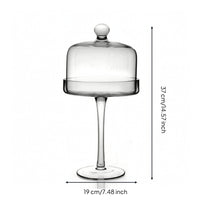 Cake Stand with Dome Elegant for Weddings