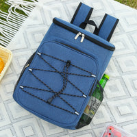 Insulated Backpack Cooler Bag for Delivery and Outdoor Picnic, 23L