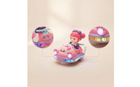 Bumper Car Toy with Spray Interactive Electric Bumper Car Toy Battery Operated Light-up for Children, Playroom, Nursery
