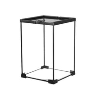 Glass Terrarium with Mesh Lid Clear Reptile Enclosure Rectangular