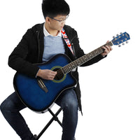 41寸民谣练习吉他缺角原声吉他初学者吉他批发普及琴木吉他Guitar