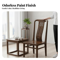 New Chinese design Z-Leg Armchair Mortise and Tenon Joint Dining Chair Ergonomic supportrest Seating Furniture contourd Armrests for Homeowners, Restaurant Owners, Design lovers, Tea Room, Hotel Lobby