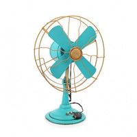 Vintage Fan Ornament Small Decor Compact for Photo Shoots, Bookshelves