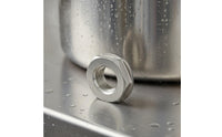 NPT Hex Locknut Easy to Install Stainless Steel Pipe Lock Nut for Beer Keg Setup