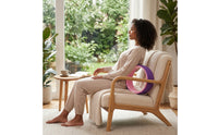 Supportive Mind-Body Practice Wheel Long-Lasting Mind-Body Practice Back Wheel Comfortable Back Roller Cushioned for Home Gym