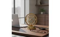 Desktop Ornament with USB Cable Metallized Celestial Ornament Continuous Motion Motion Science for Art Lovers