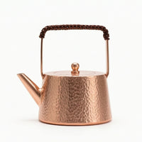 Tea Kettle with Spout Artisanal Cookware Elegant for Tabletop Brewing
