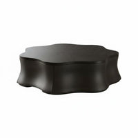 2 Pieces Cumulus and Flower Table Set Asymmetrical Shape CumulusShaped Accent Table Set Rounded Corners Space-Saving