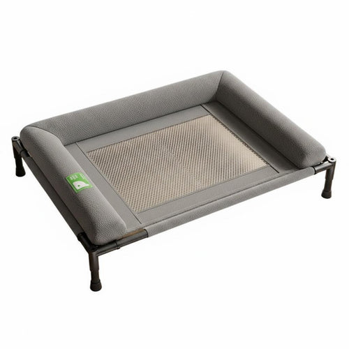 Elevated Dog Bed Waterproof Raised Pet Cot Scratch-Resistant for Outdoor, Indoor
