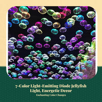 LED Jellyfish Mood Light, Color-Changing