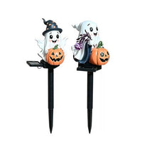 Solar Halloween Ground Insert Light Outdoor Garden Light Pumpkin Ghost Skull LED Stake Light