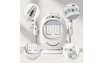 Facial Machine with Double Chambers Desktop Microbubble Beauty Device Pore Vacuum Device Visual Appliance Professional
