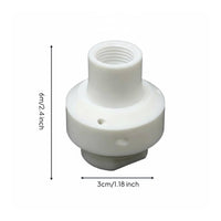 PTFE Spray Ball Anti Rotary Spray Nozzle Long-Lasting for Factory Workers