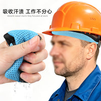 All-Season Safety Helmet Sweatband Mesh Liner