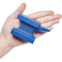 Blue DIY Horn Anvil with Hammer for Jewelry Making