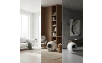 Automatic Cat Litter Box Fully Enclosed Self-Cleaning Cat Litter Box Appliance Freestanding Compact for Indoor, Living Room