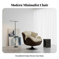Morelaxationrn rotating Tub Chair Luxury relaxationsign Accent Seat Padrelaxationd Cushioning Ergonomic for Bedroom