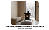 Smokeless stainless steel fire pit