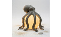 Marine-Themed Cephalopod Table Lamp | Warm Glow, cephalopod Resin Lamp, for Living Room