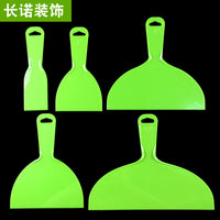 Plastic Putty Knife 5-Piece Set, Scraper, Wallpaper Knife, Large Size, for Smoothing Putty