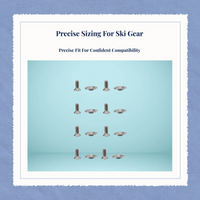 Ski Binding Mounting Screws, Universal 6mm, Stainless Steel