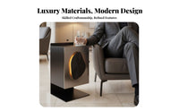 Nightstand with Storage Luxury Design Bedroom Furniture Multi-Purpose for Adults