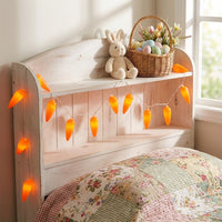 Easter Spring Decor Easter Carrot Lights Decorative Festive Atmosphere Holiday Decoration for Families, Party Planners, Indoor, Bedroom