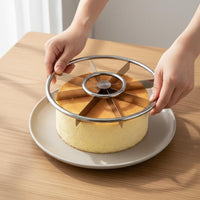 8 Slice Cake Divider Easy to Use Baking Tool Multi-Purpose for Kitchen