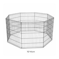 Dog Playpen with Latch Foldable Dog Playpen Portable for Young Dogs
